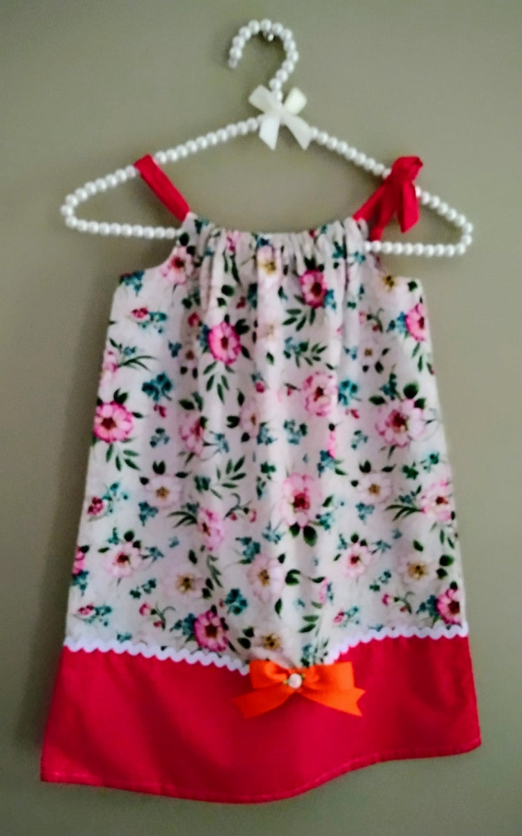 Pillowcase Style Girls Dress – Lavender Rose Boutiques