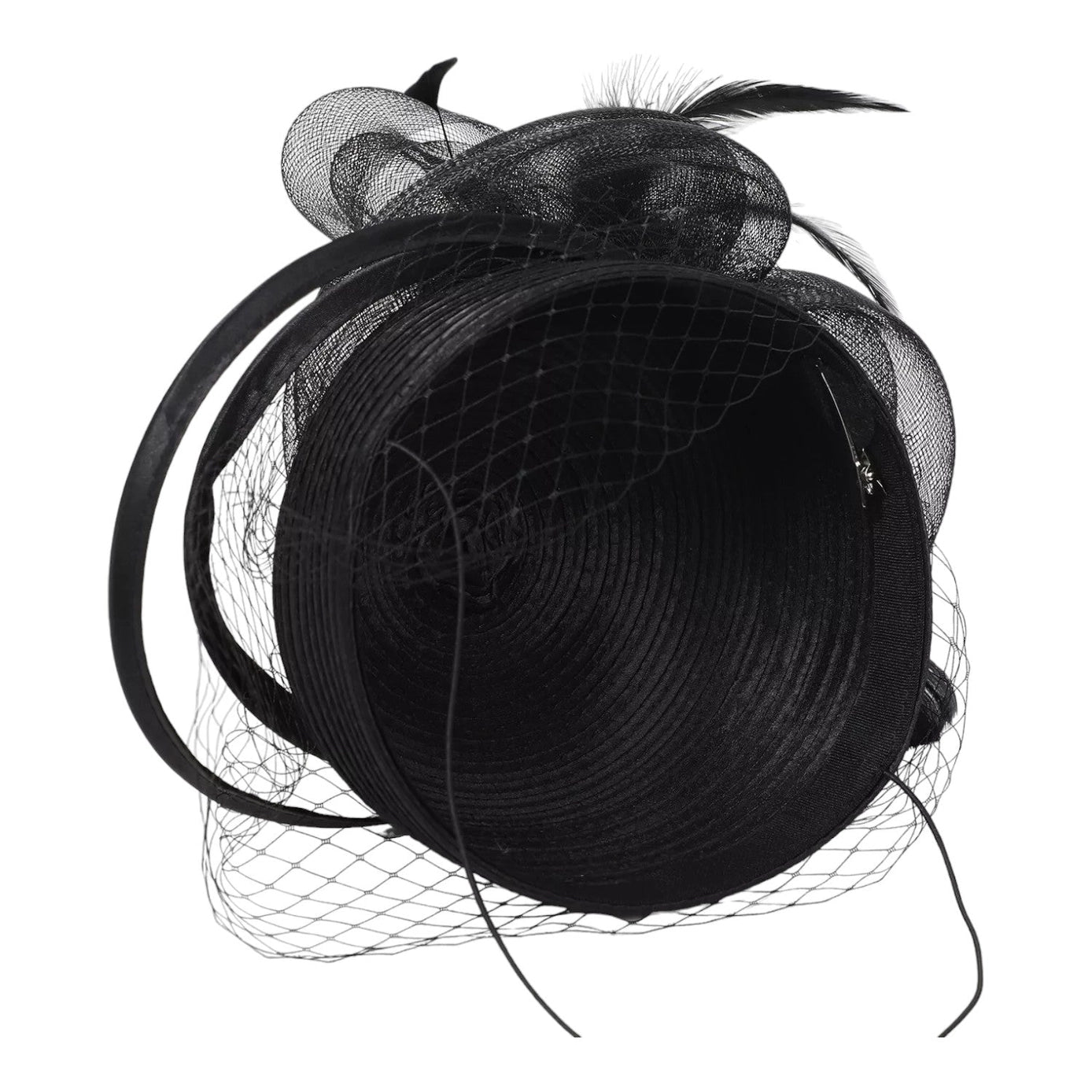 Women's Hat, Vintage Fascinator Church Tea Party Pillbox Hat