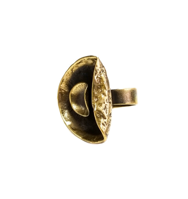 Women's Adjustable Bronze Ring