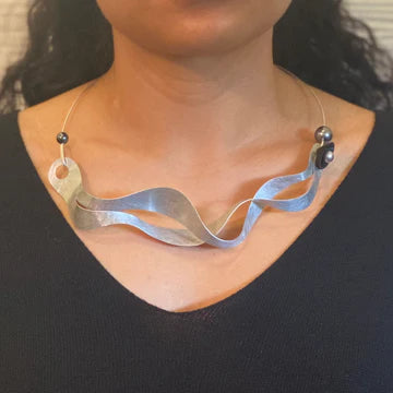 Unique Work of Wearable Art Statement Necklace