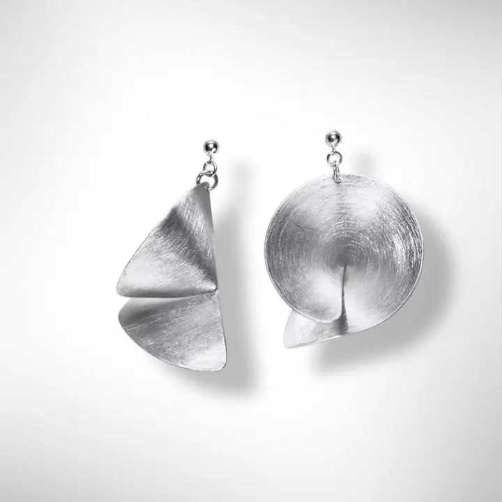 Super Lightweight Aluminum Conical Statement Earrings