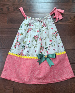 Handmade Pillowcase Style Girls Dress