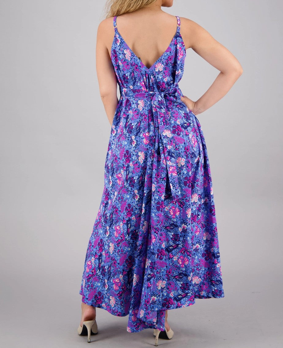 Women's Stylish African Print Maxi Dress