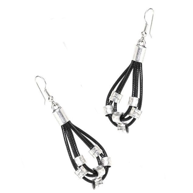 Drop Style Dangle Earrings with Sterling Silver Drop Shape Earrings