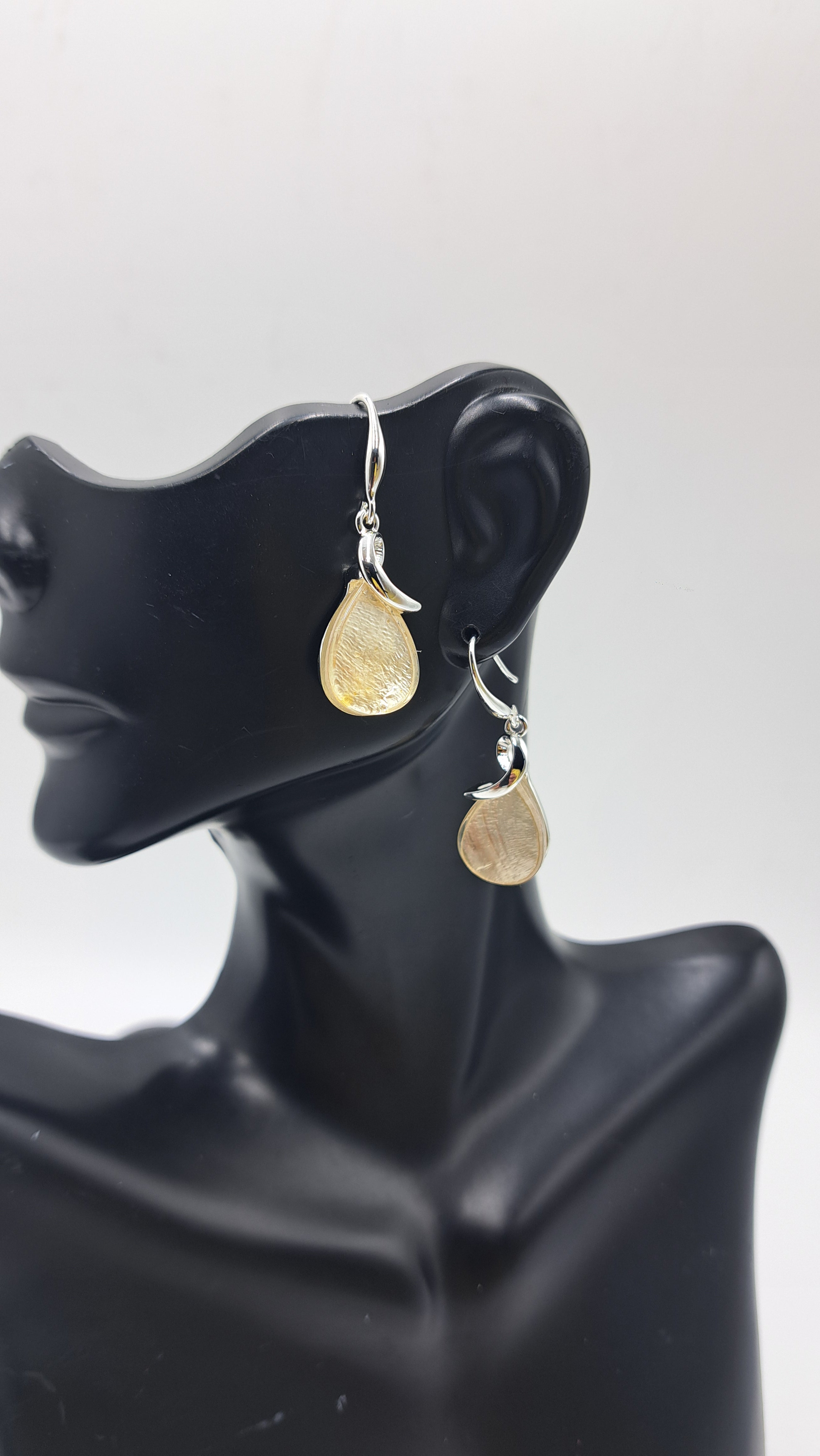 Beautiful Sterling Silver Drop Earrings