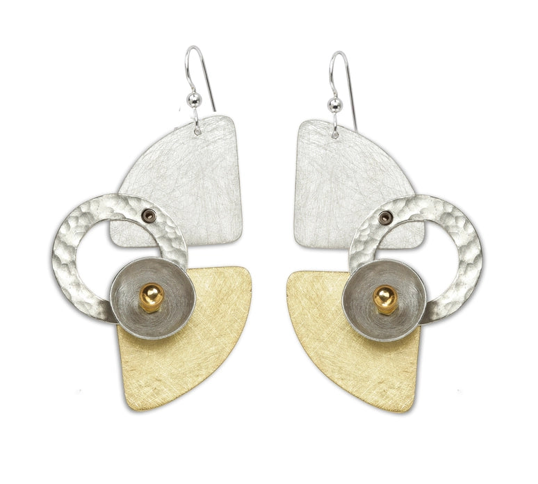 Drift Avant Gard Mixed Metal Statement Earrings