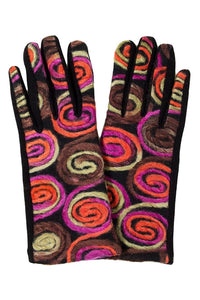 Women's Gloves, Yarn Embroidery, Smart Gloves