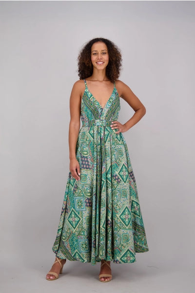 Women's Stylish African Print Maxi Dress – Lavender Rose Boutiques