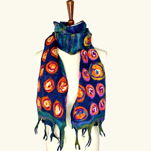 Monet Inspired Women's Shawl Wrap Scarf