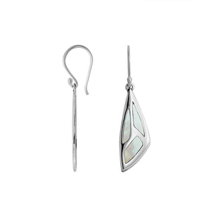 Sterling Silver Earring with Mother of Pearl