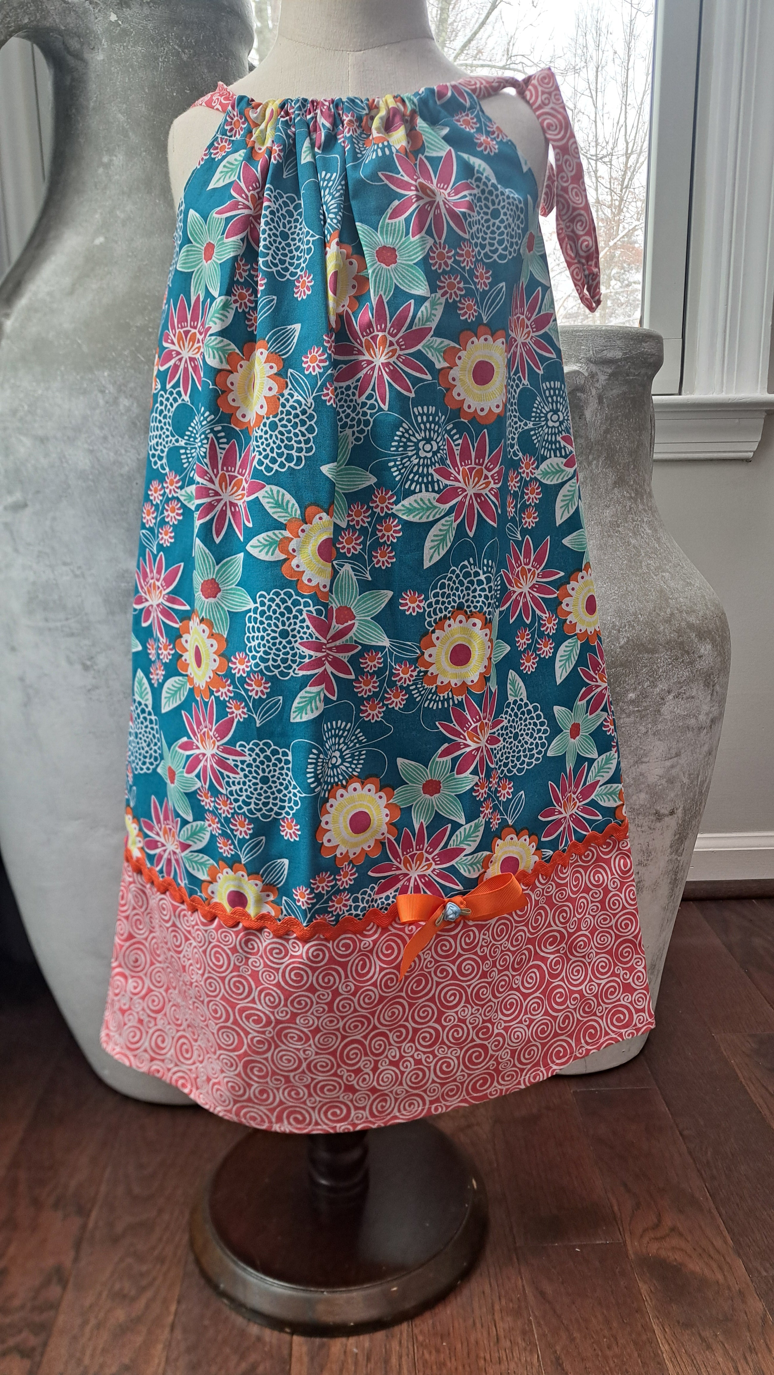 Pillowcase Style Girls Dress