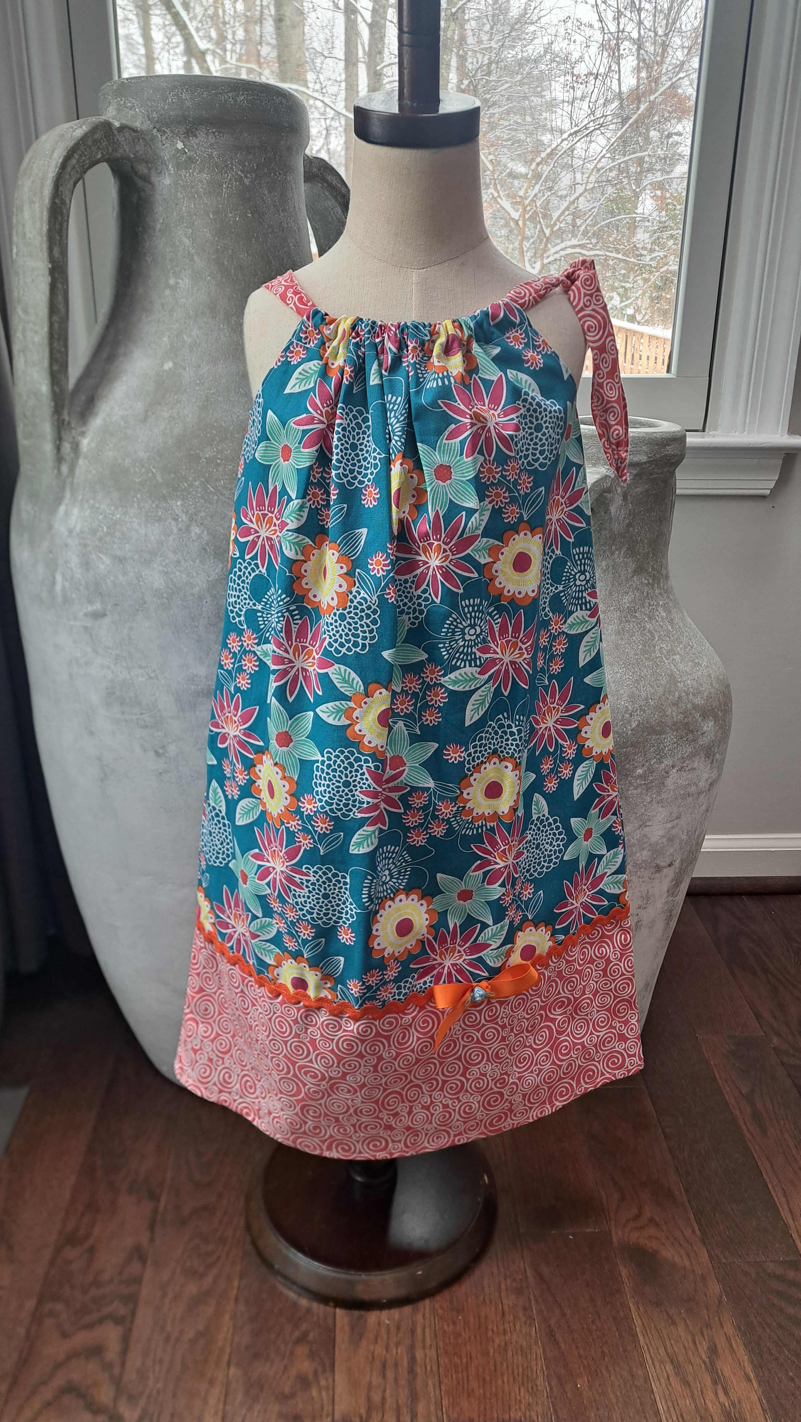 Pillowcase Style Girls Dress