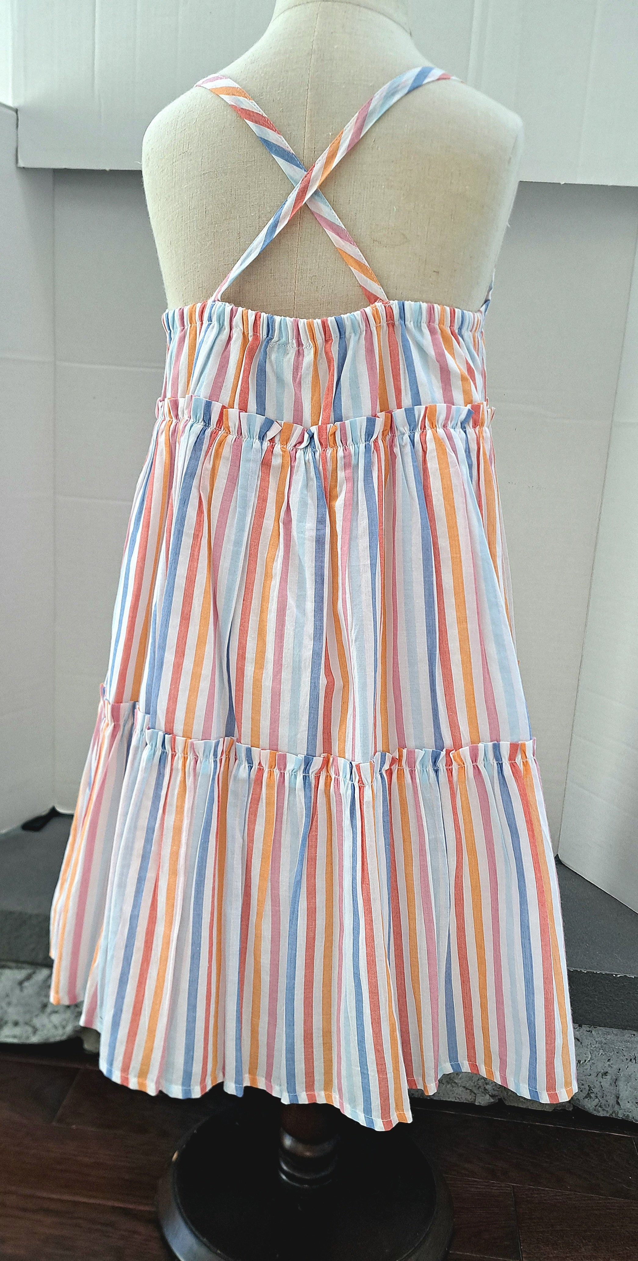 Spaghetti Strap Girls Dress