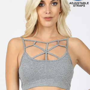 Women's Cropped top for yoga or exercise