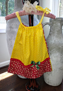 Pillowcase Style Toddler Girls Dresses