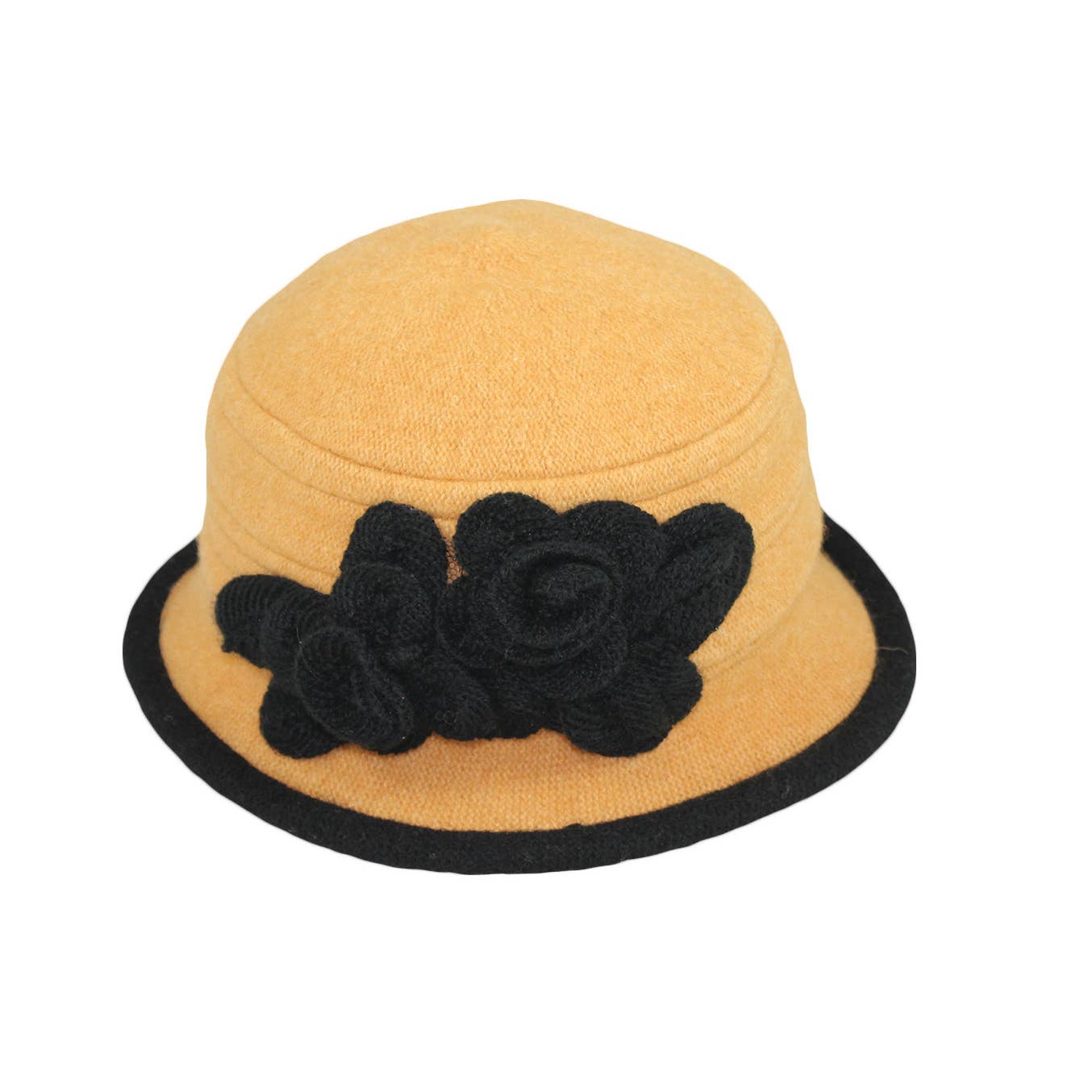 Women's Winter Hat. Boiled Wool Bucket Hat